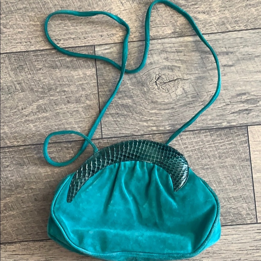 Vintage Stuart Weitzman suede Purse - Picture 3 of 4